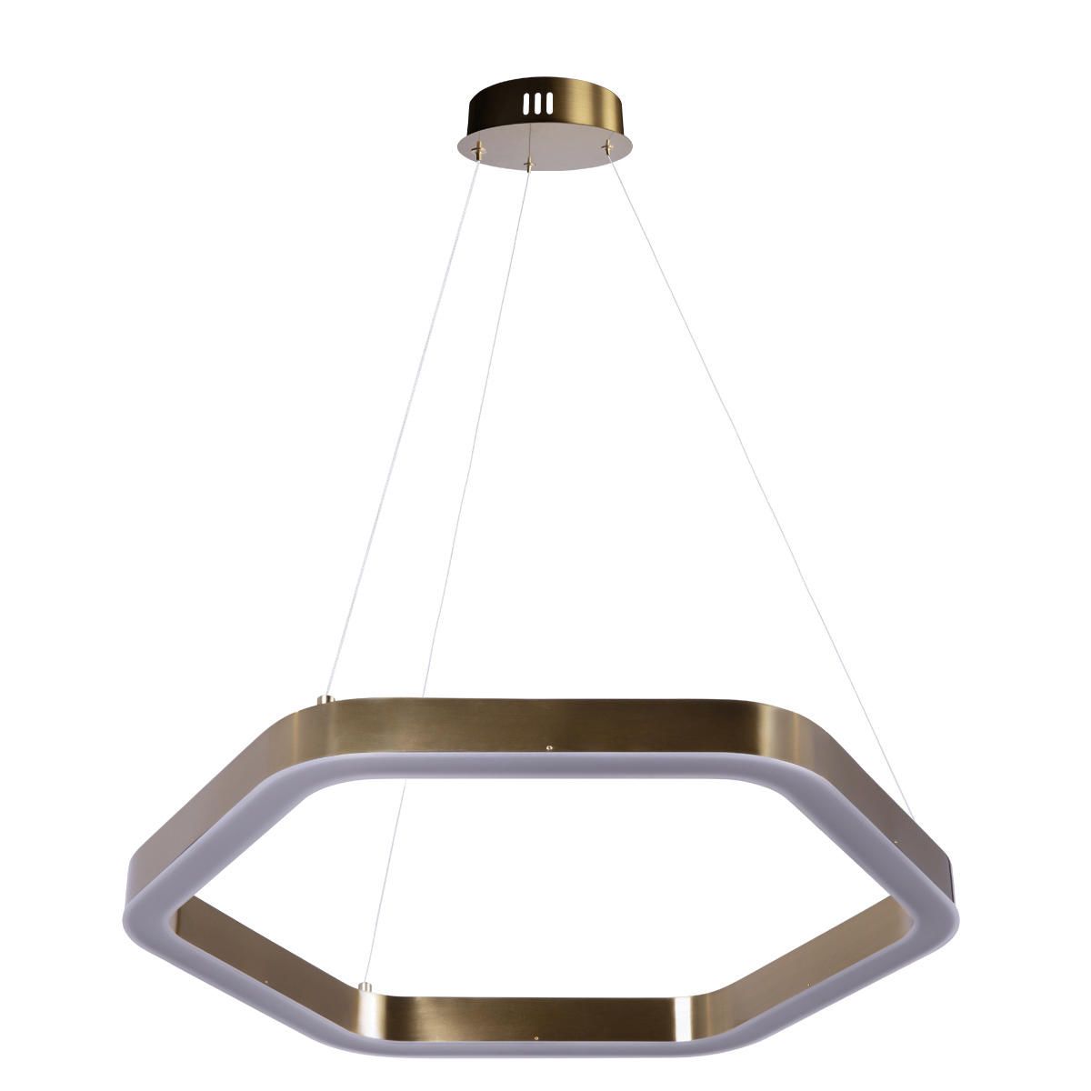 Подвесная светодиодная люстра Loft IT Titanium 10243S Gold