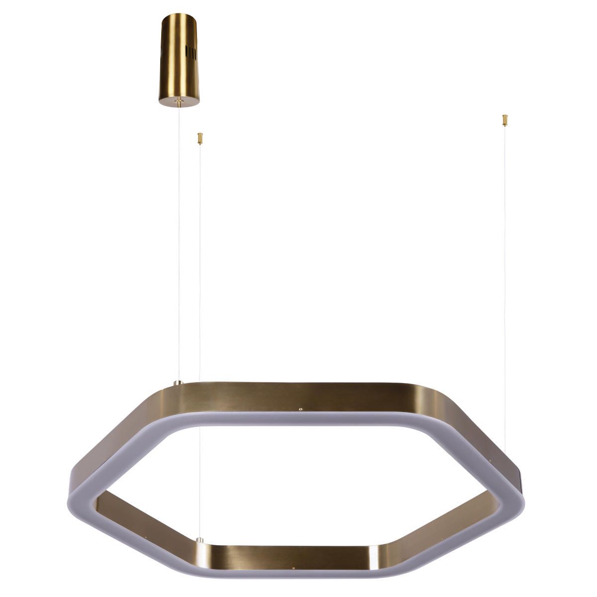 Подвесная светодиодная люстра Loft IT Titanium 10243S Gold