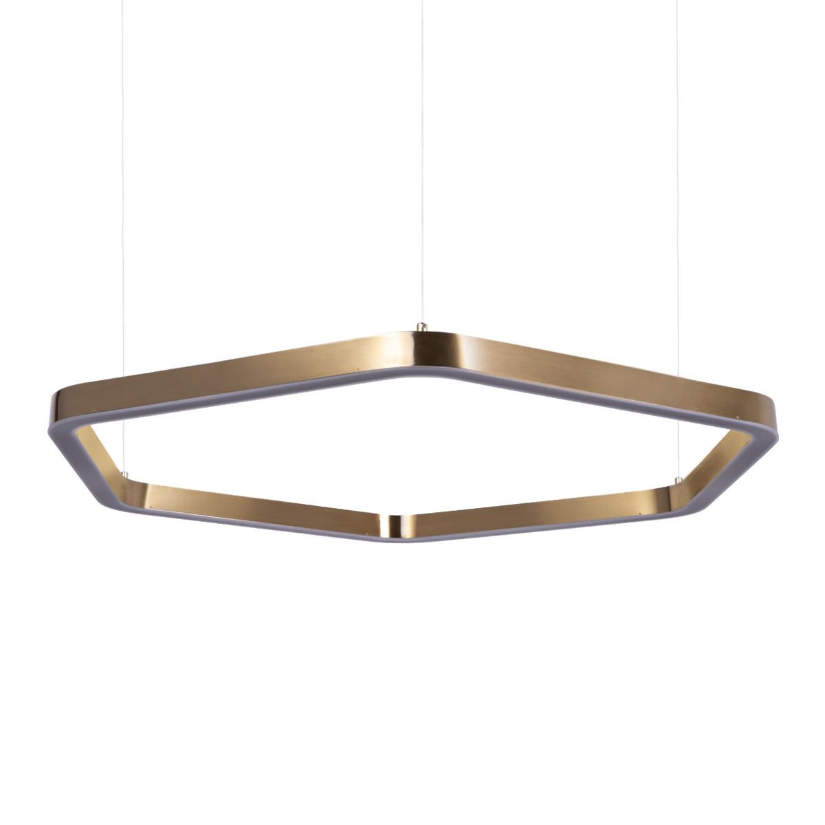 Подвесная светодиодная люстра Loft IT Titanium 10243L Gold
