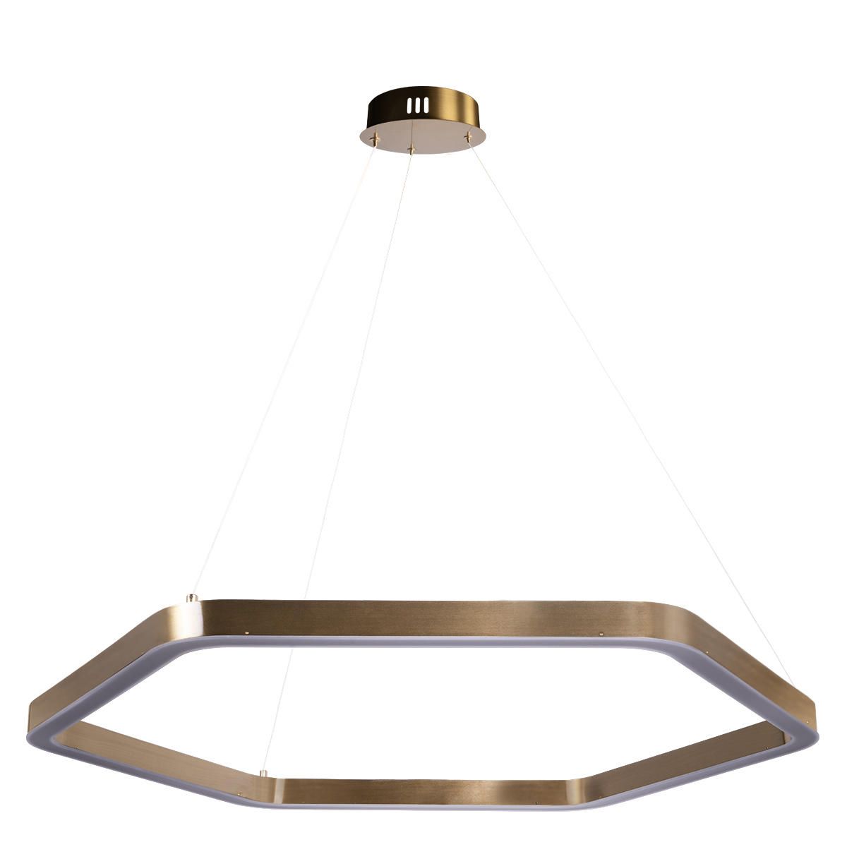 Подвесная светодиодная люстра Loft IT Titanium 10243L Gold