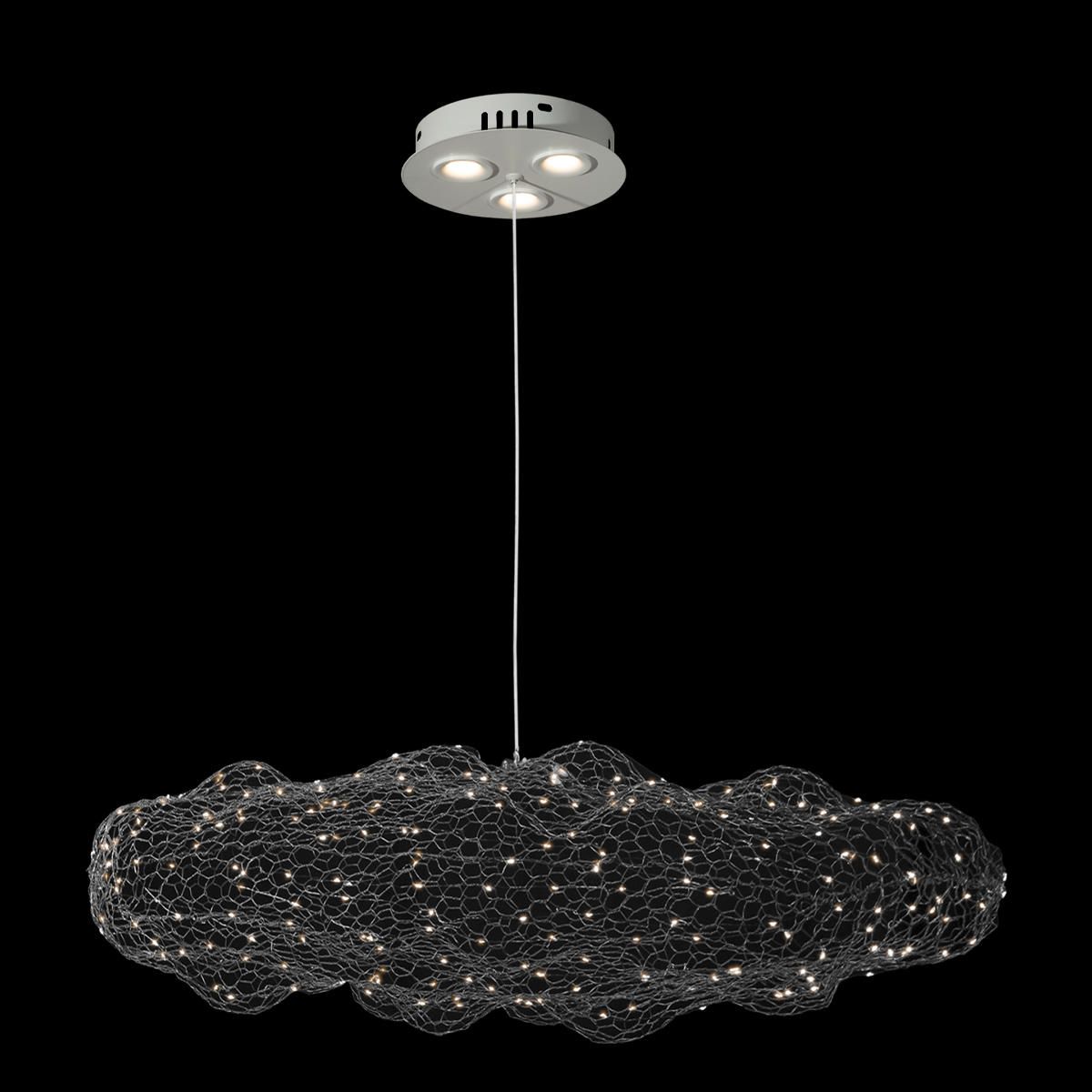 Подвесная светодиодная люстра Loft IT Cloud 10247/700 Silver