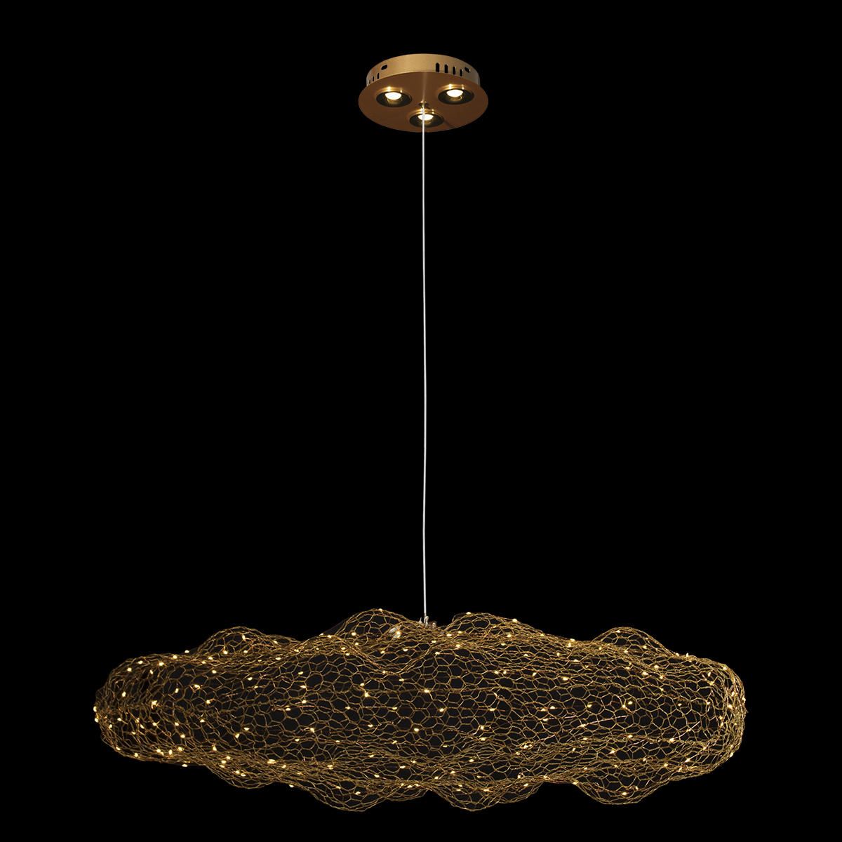 Подвесная светодиодная люстра Loft IT Cloud 10247/1000 Gold