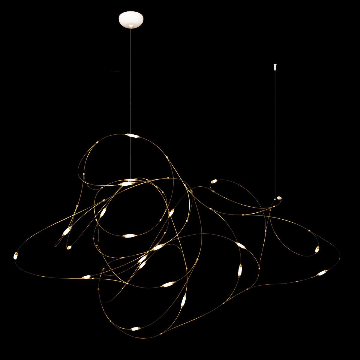 Подвесная светодиодная люстра Loft IT Flock of Light 10309/21