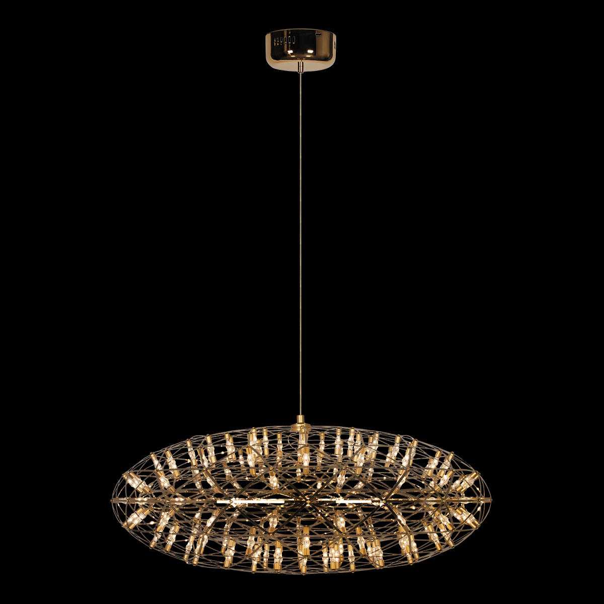 Подвесная светодиодная люстра Loft IT Raimond 9027-75 Gold