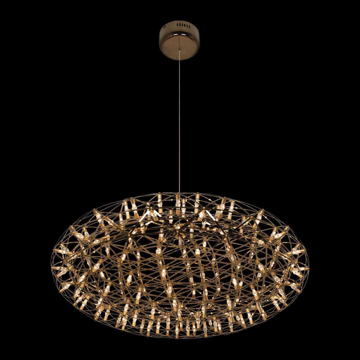 Подвесная светодиодная люстра Loft IT Raimond 9027-75 Gold