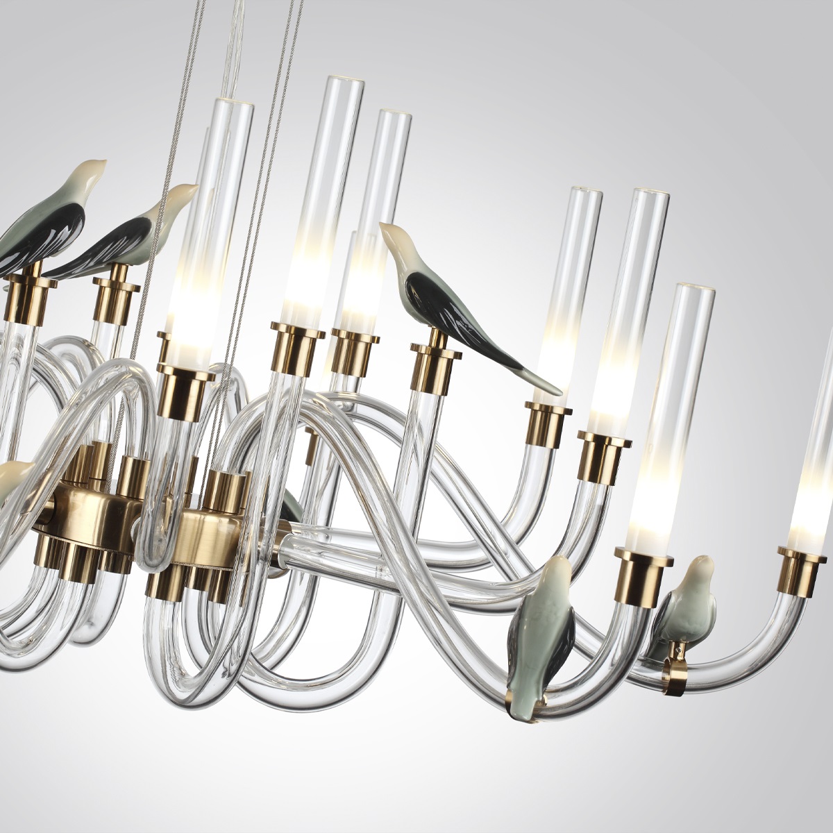 Подвесная светодиодная люстра Odeon Light Lark 5431/37L