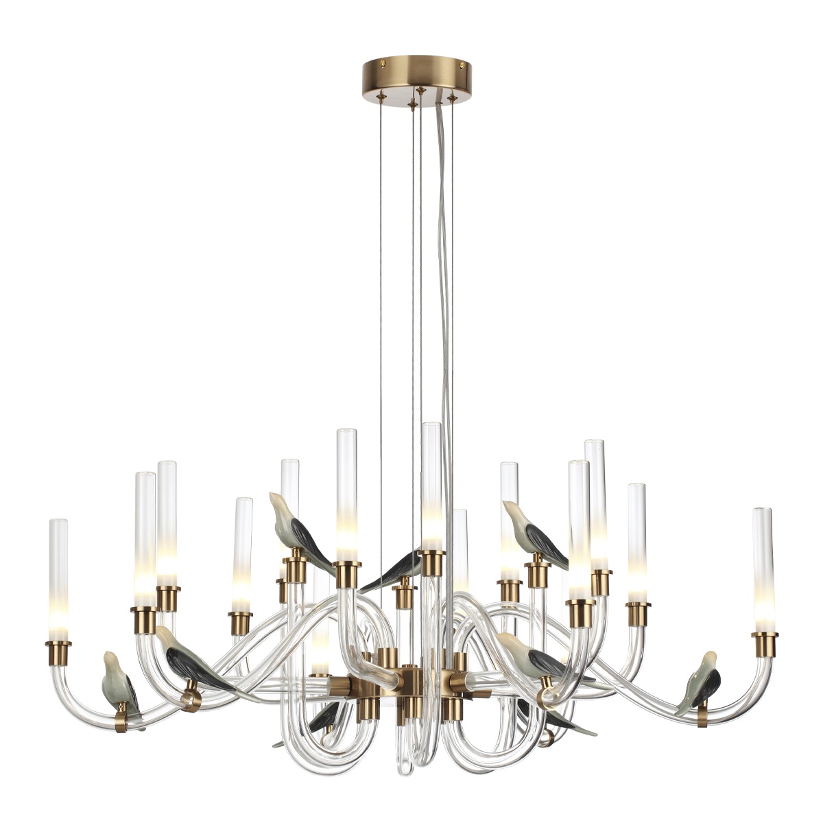 Подвесная светодиодная люстра Odeon Light Lark 5431/37L