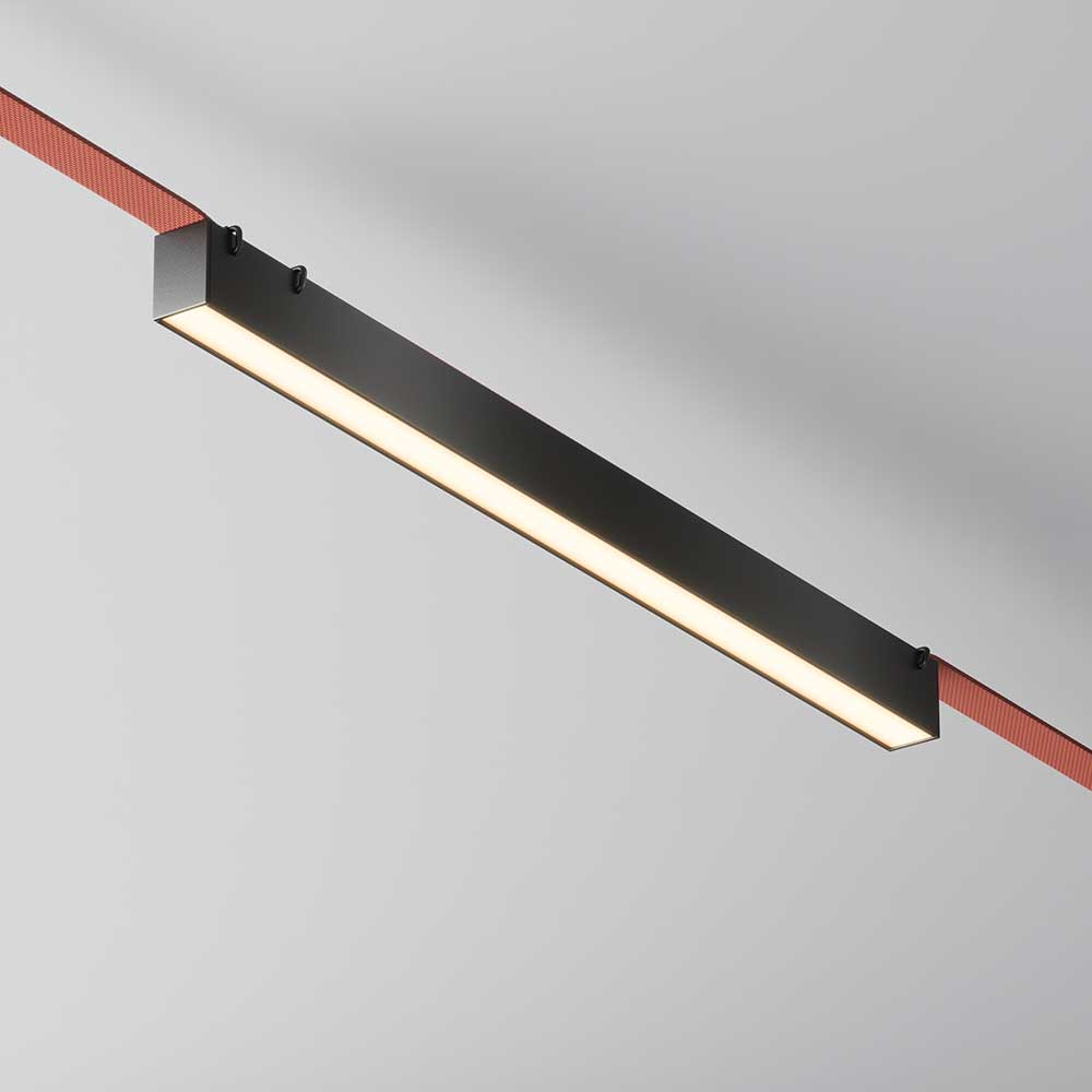 Подвесной светодиодный светильник 24Вт 3000K Maytoni Parity Basis TR129B-24W3K-B