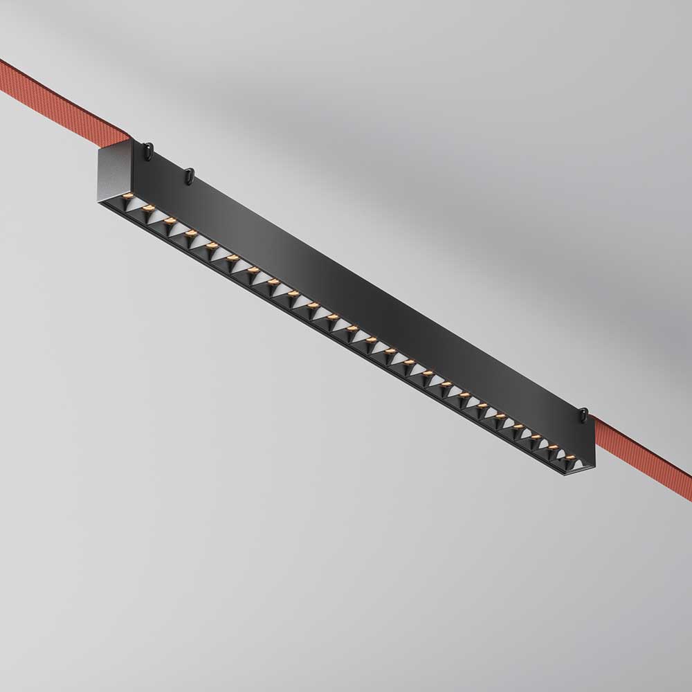 Подвесной светодиодный светильник 24Вт 3000K Maytoni Parity Points TR128B-24W3K-M-B
