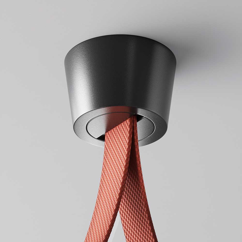 Чаша для двойного вывода ленты Maytoni Parity черная TRA130CRDuo-B