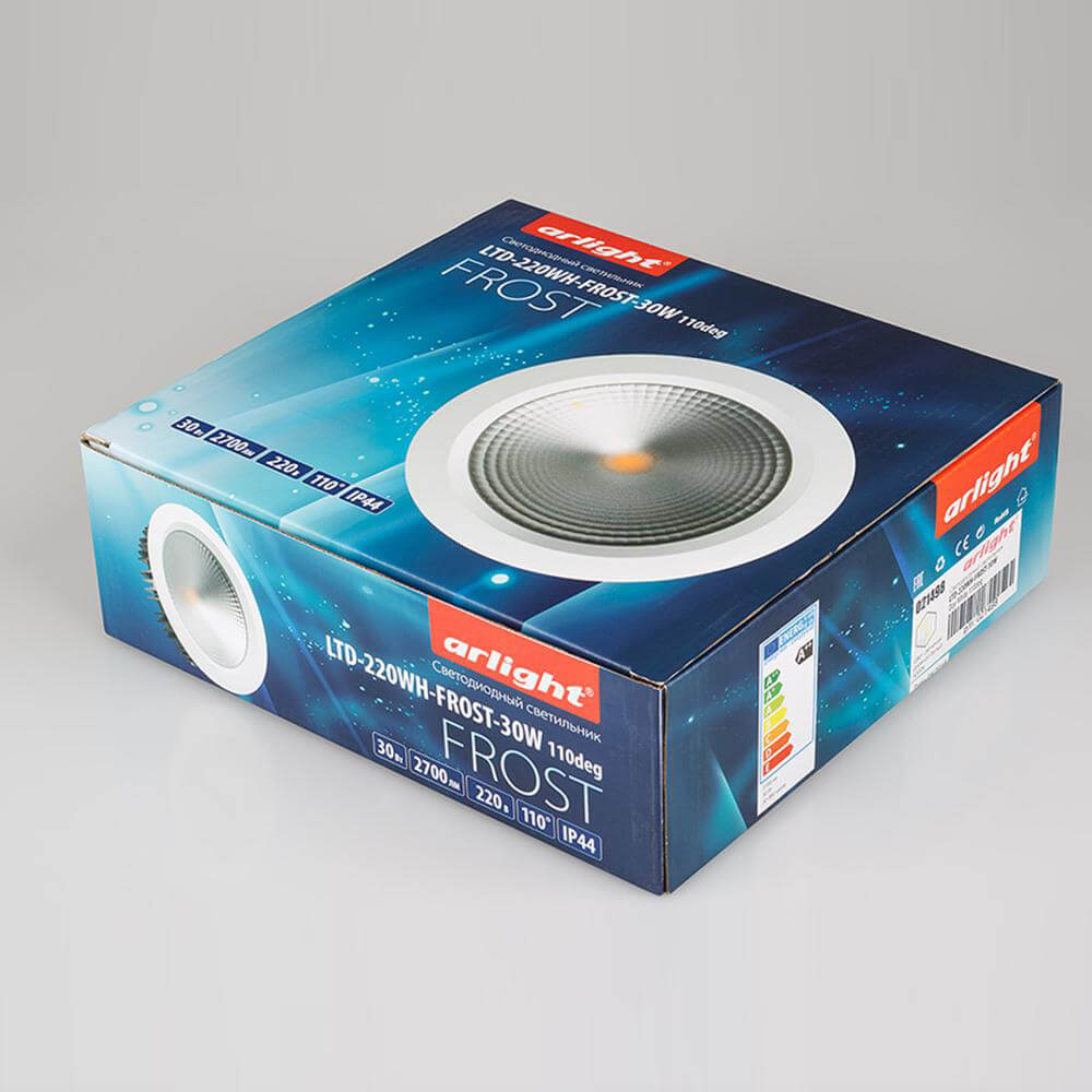 Встраиваемый светодиодный светильник Arlight Frost 30W 3000K 021070