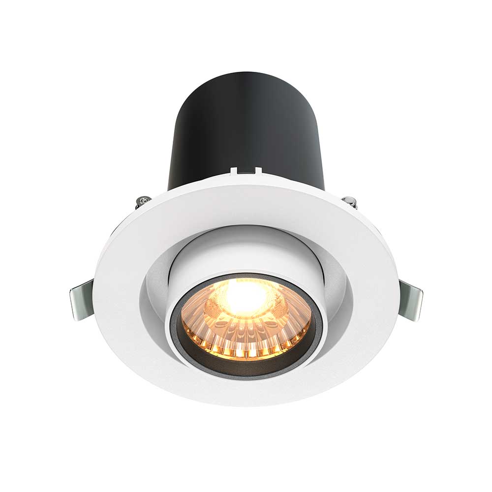 Встраиваемый светодиодный спот Maytoni Hidden DL045-01-10W3K-W