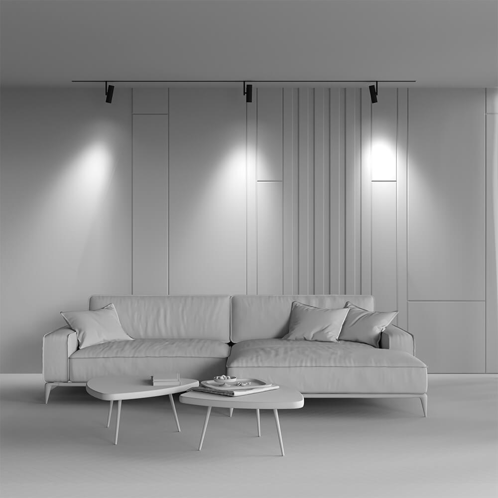 Трековый светильник Maytoni Exility Elti 2700-6000K 12Вт 36 Dim Smart TR005-4-12W-DS-B