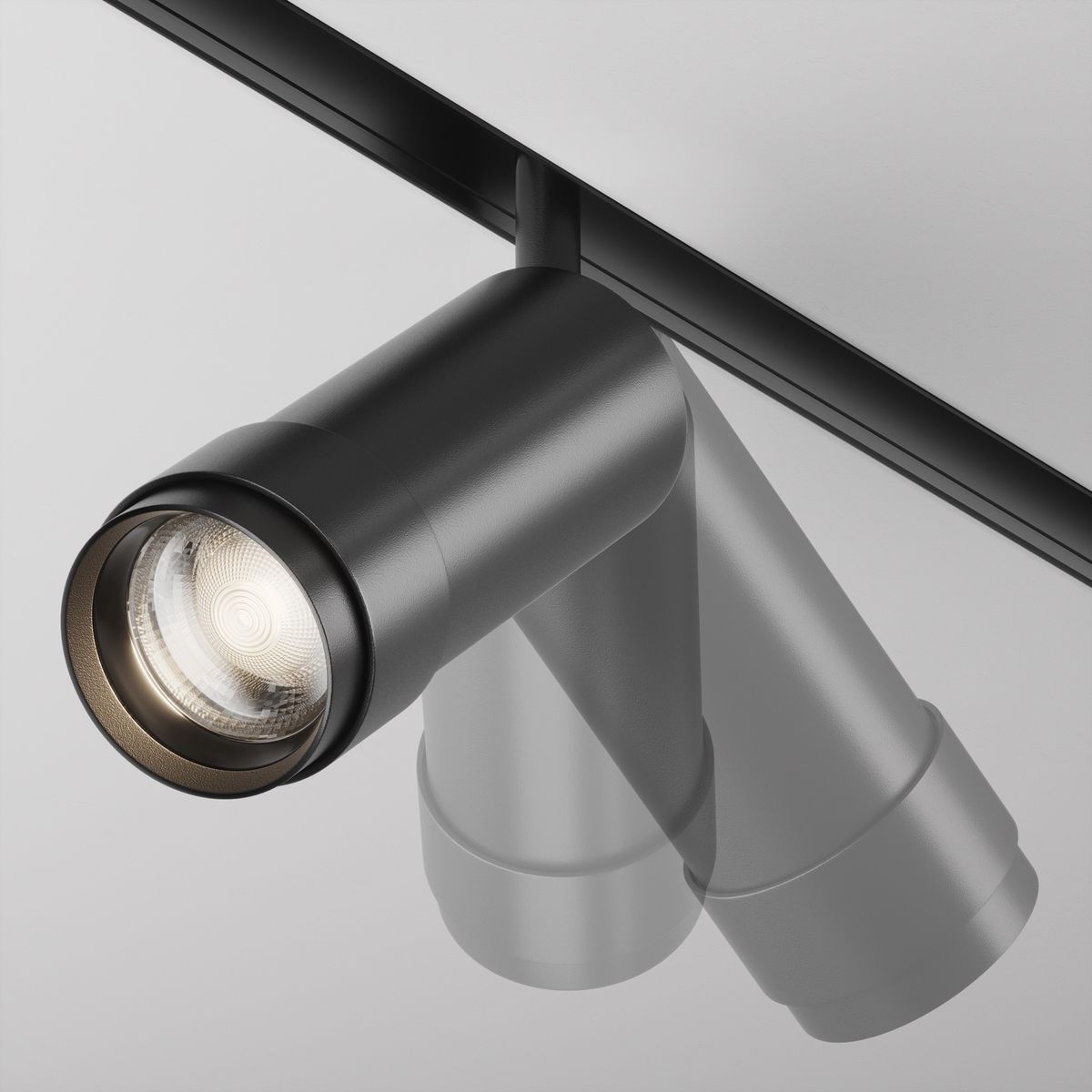 Трековый светильник Maytoni Exility Focus Zoom 4000K 12Вт 15-50 TR211-1-12W4K-Z-B