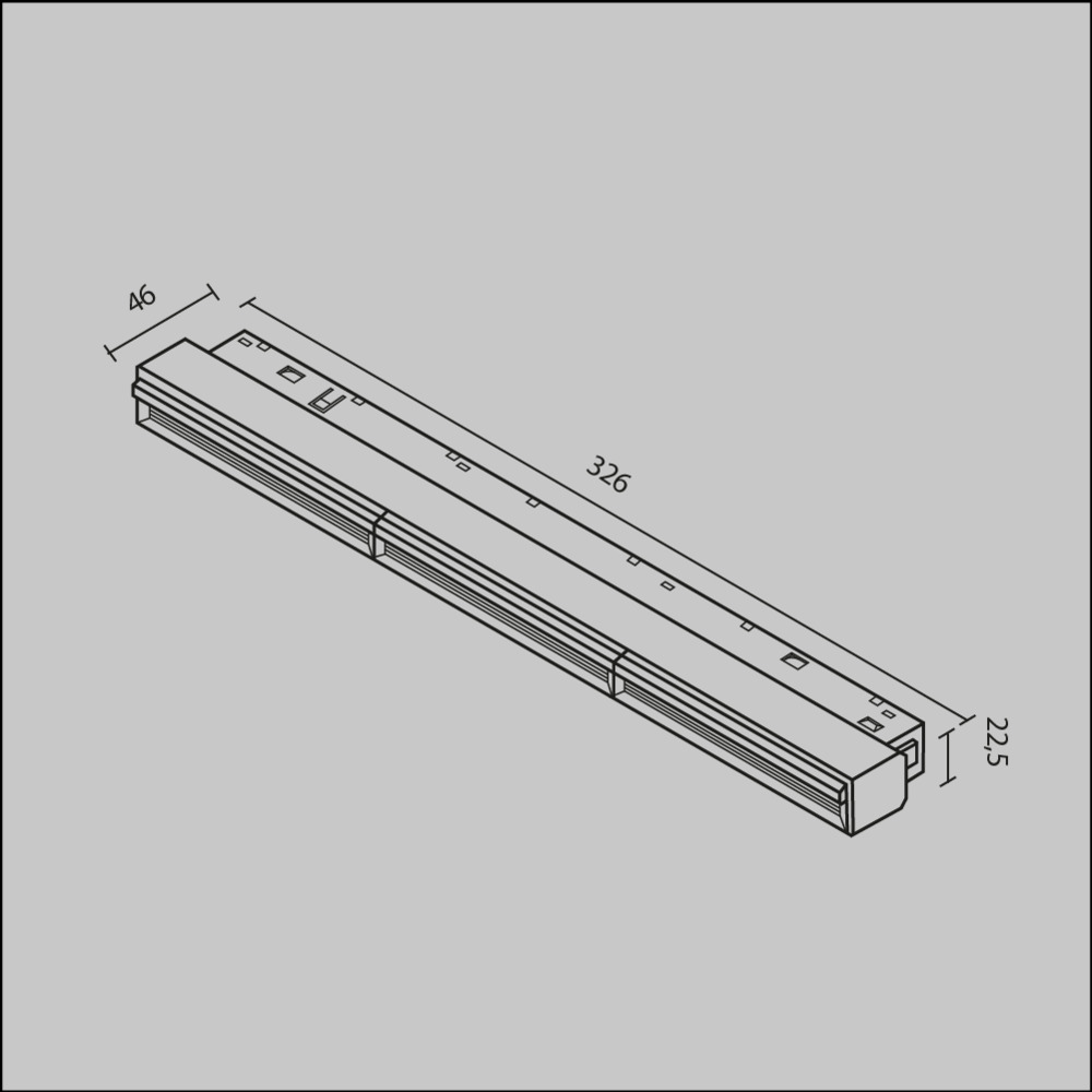 Трековый светильник Maytoni Exility Parete 2700-6000K 18Вт 120 Dim Smart TR106-4-18W-DS-B