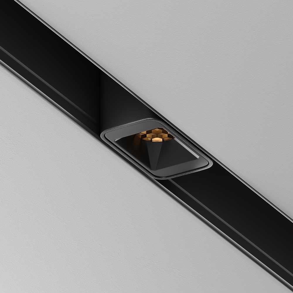 Трековый светильник Maytoni Exility Points S 3000K 2Вт 24 TR100-2-2W3K-S-B