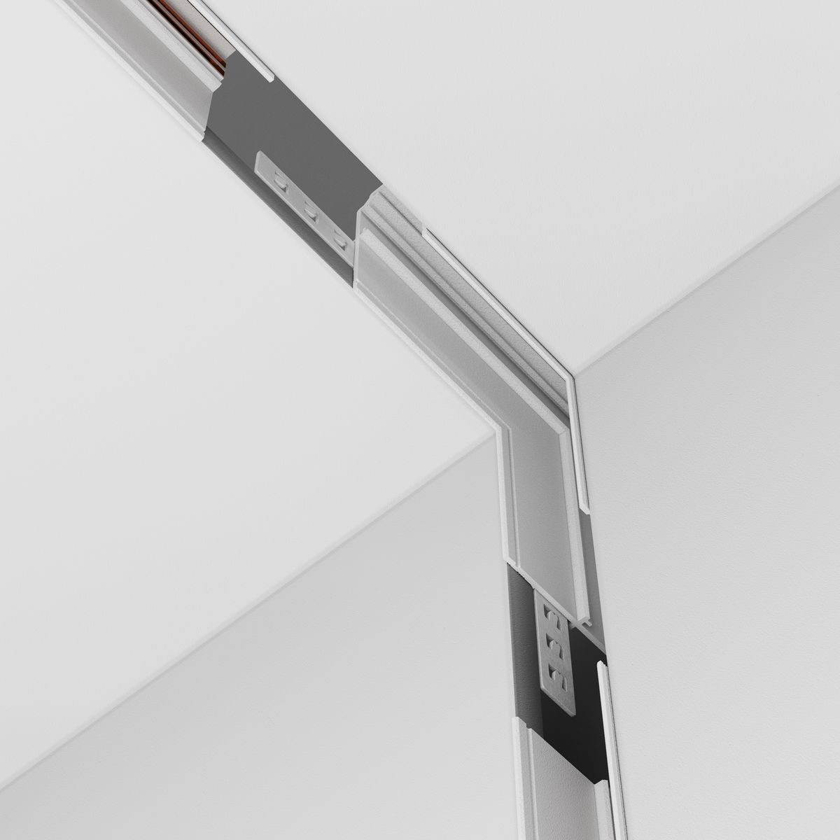 Коннектор L-образный внутренний Maytoni Exility TRA034CL-42W
