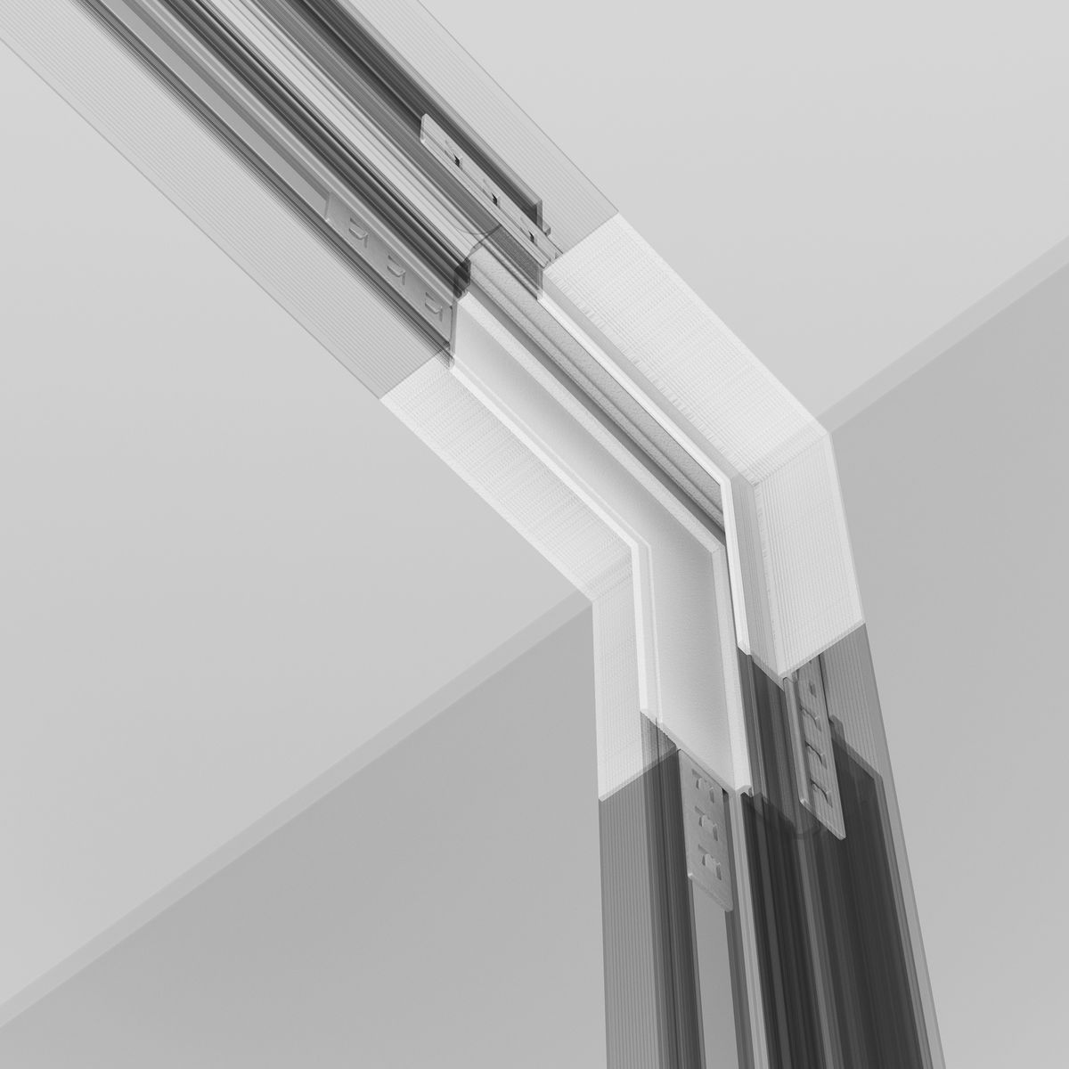 Коннектор L-образный внутренний Maytoni Exility TRA034CL-42W