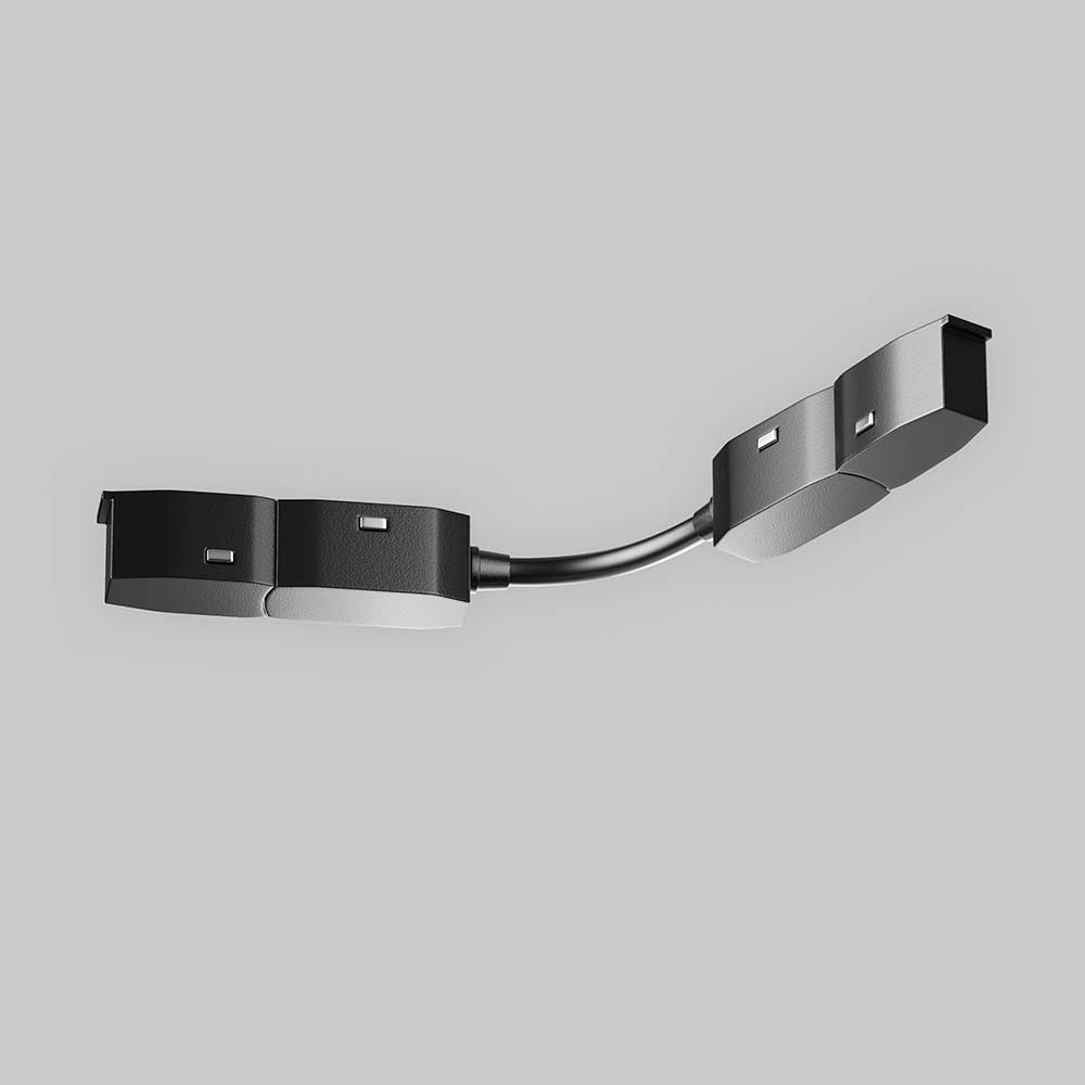 Коннектор питания радиусный Maytoni Exility TRA034CS-B TRA034CS-B