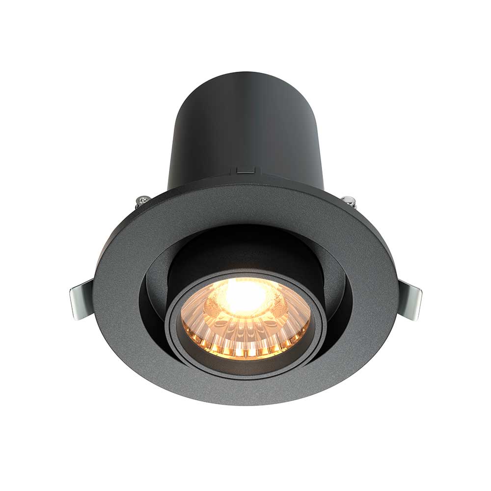 Встраиваемый светодиодный спот Maytoni Hidden DL045-01-10W3K-B