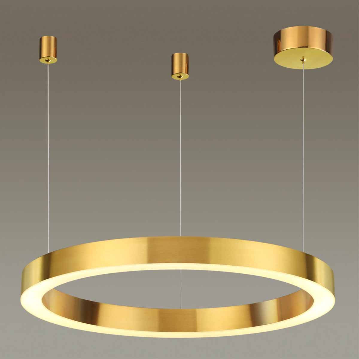 Подвесной светодиодный светильник Odeon Light Brizzi 3885/35LG