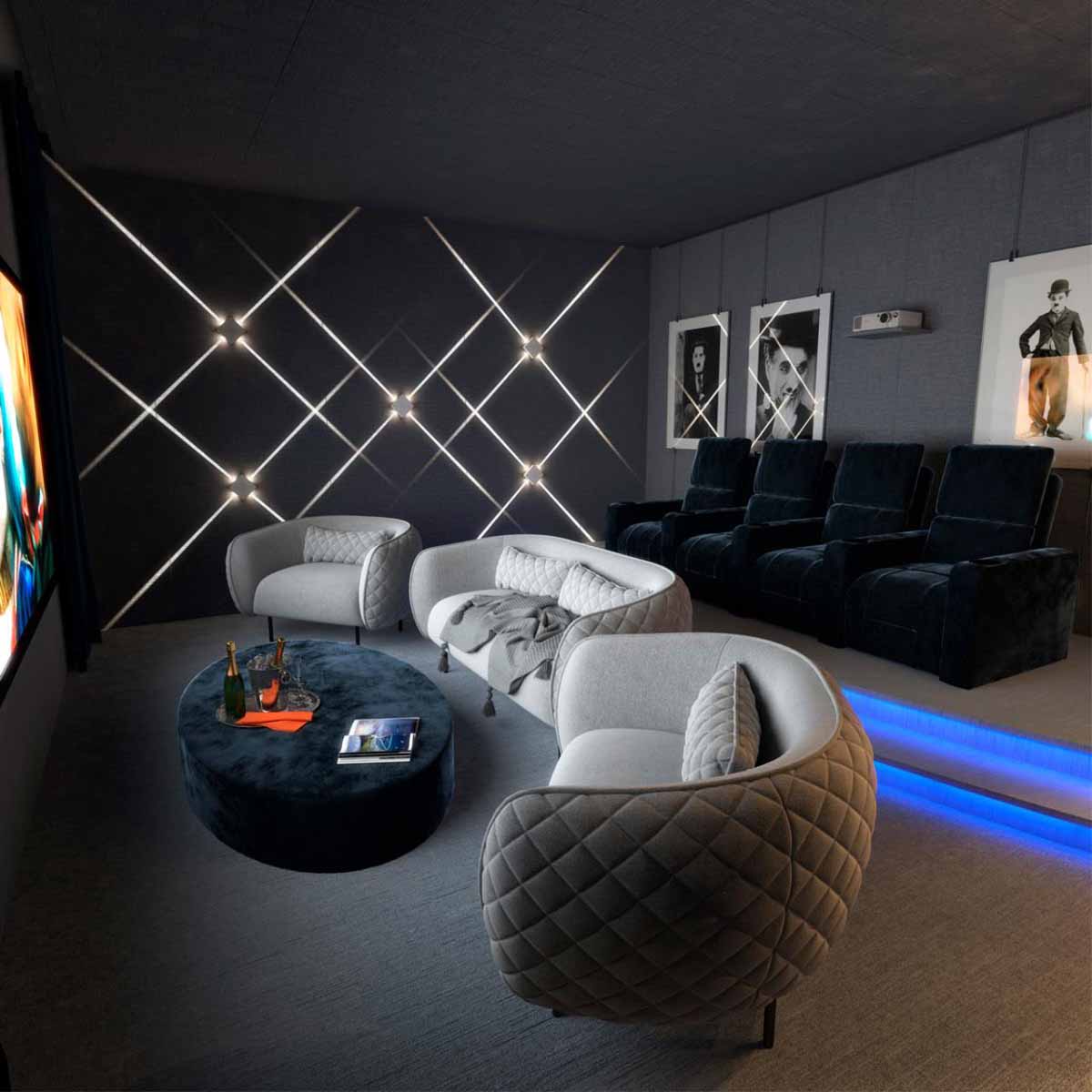 Настенный светодиодный светильник Odeon Light Vista 4258/8WL