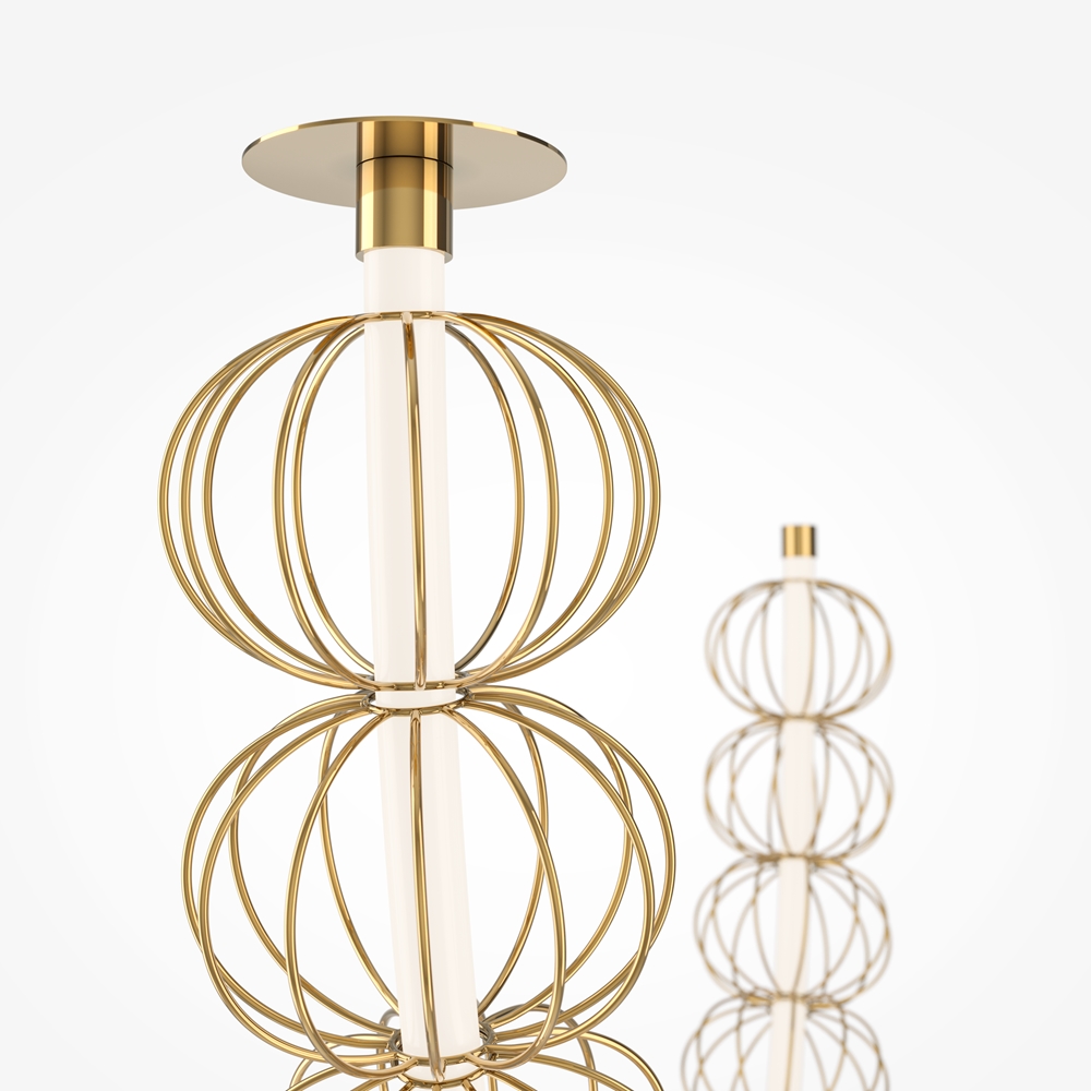 Подвесной светильник Maytoni Golden Cage MOD216PL-L42G3K