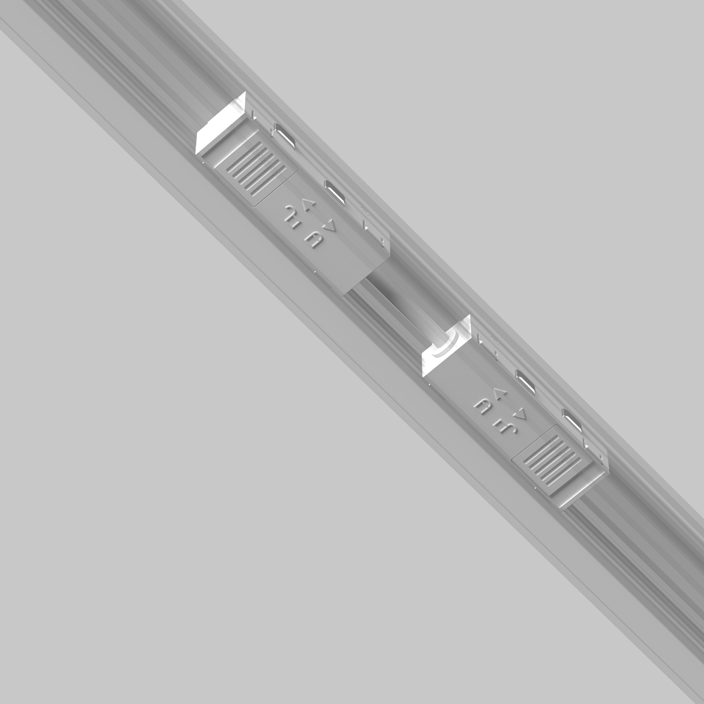 Коннектор питания прямой гибкий 5см Maytoni Exility TRA034CPC-42W-5-1