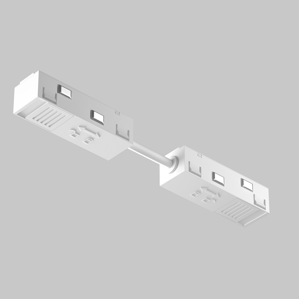 Коннектор питания прямой гибкий 5см Maytoni Exility TRA034CPC-42W-5-1
