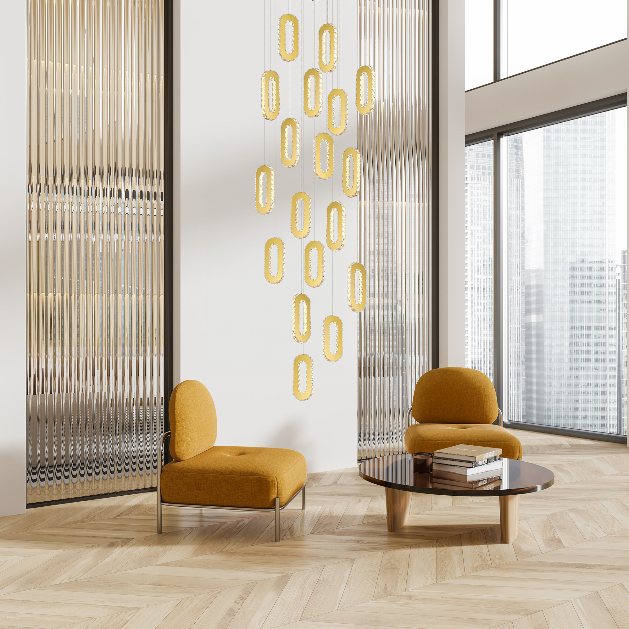 Подвесной светильник ST Luce Allungo SL6506.203.18