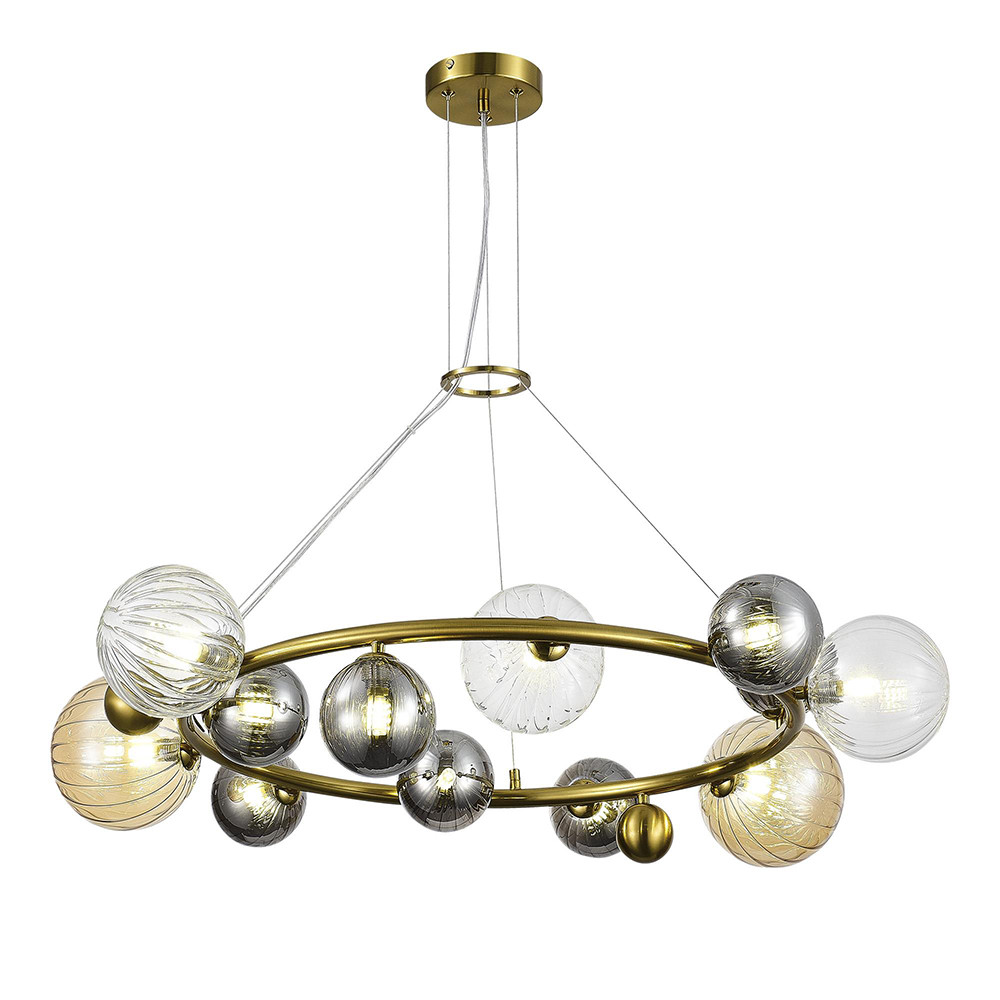 Подвесной светодиодный светильник ST Luce Sphere SL1515.303.12