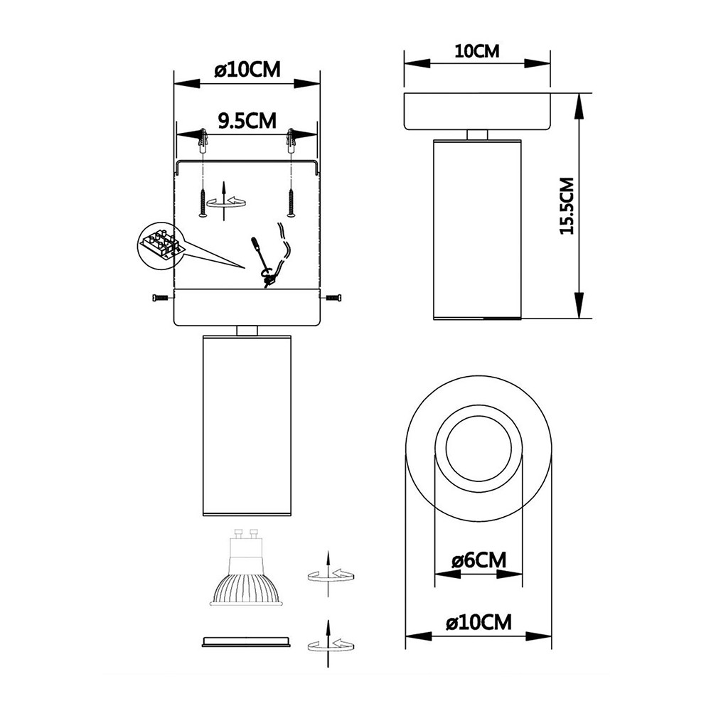 Спот ST Luce Talia SL1215.402.01