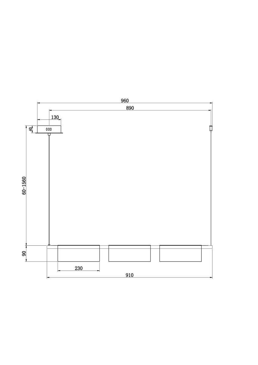 Подвесной светильник Freya Stick FR5395PL-L12B