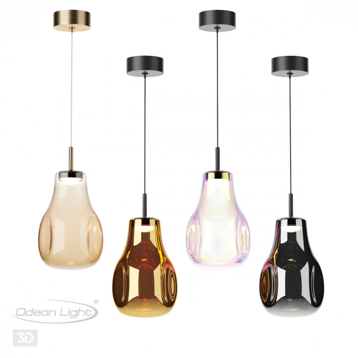 Подвесной светодиодный светильник Odeon Light Pendant Nave 5098/4LC