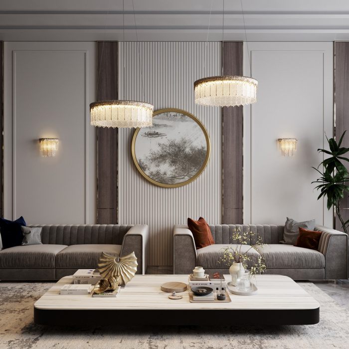 Подвесной светодиодный светильник Odeon Light L-Vision Cleo 5091/60L