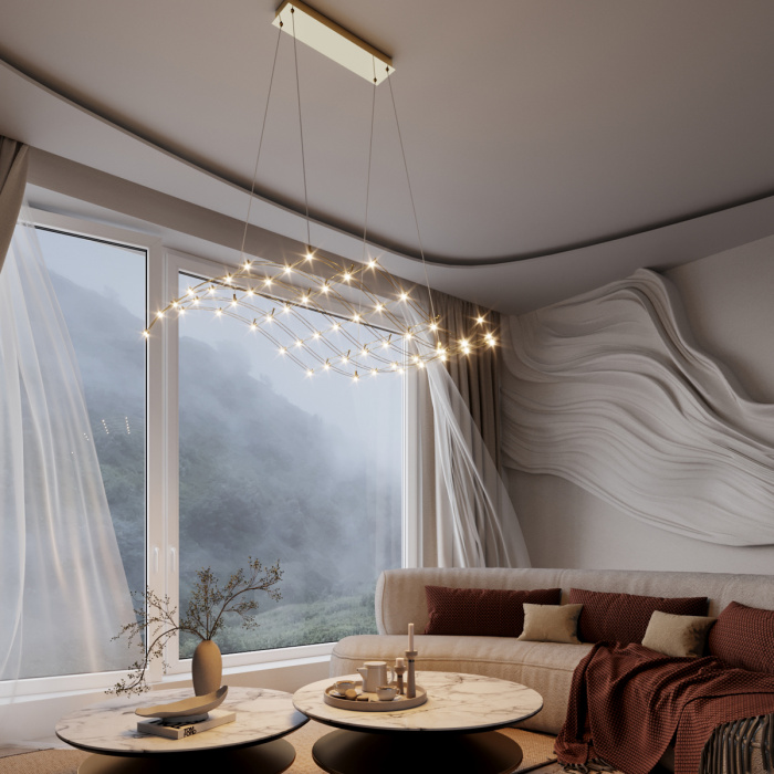 Подвесной светодиодный светильник Odeon Light Welkin 7058/45L