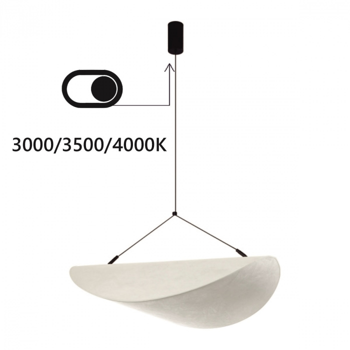 Подвесной светодиодный светильник Odeon Light Silk 7067/36L