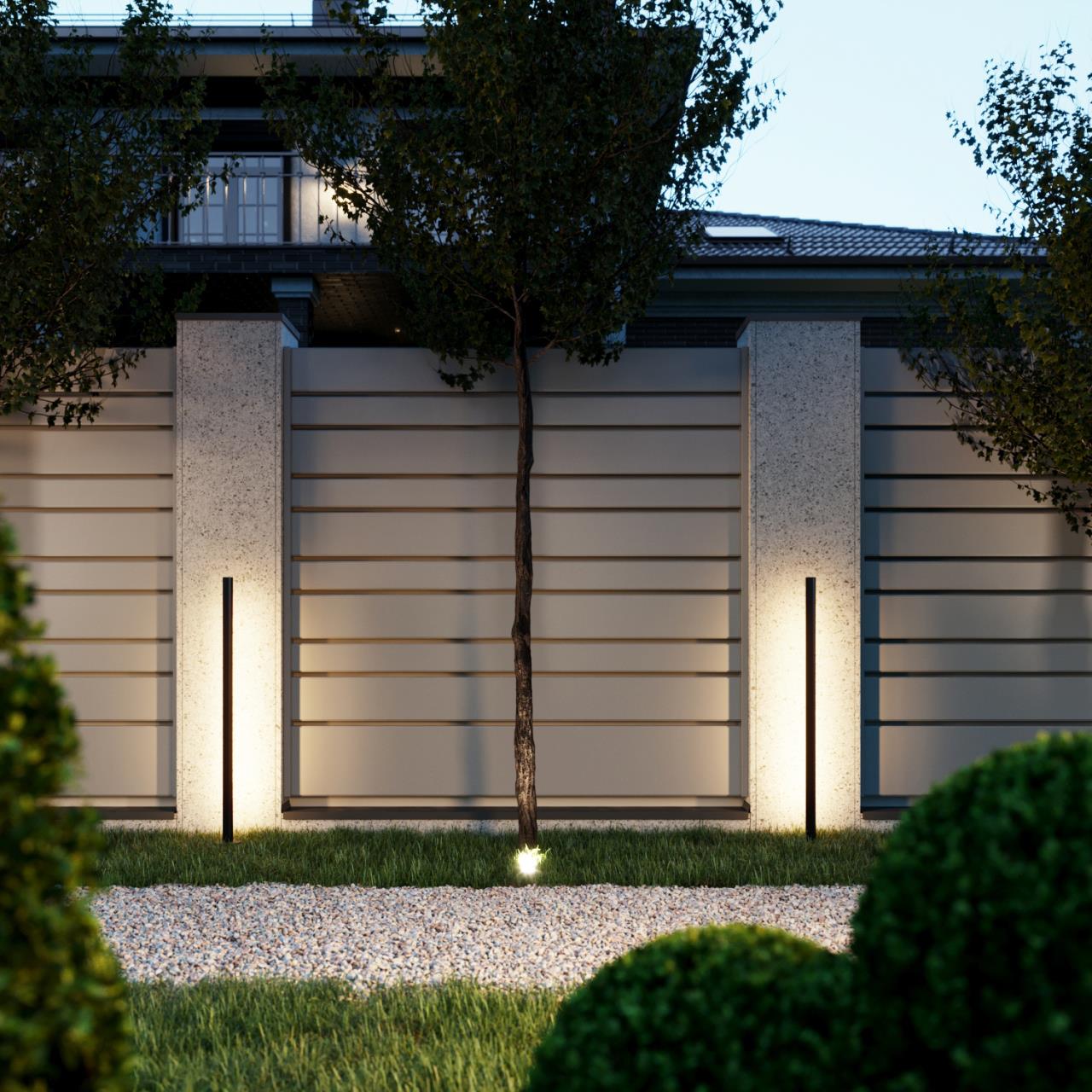 Уличный светодиодный светильник Odeon Light Pifa 7036/16GL