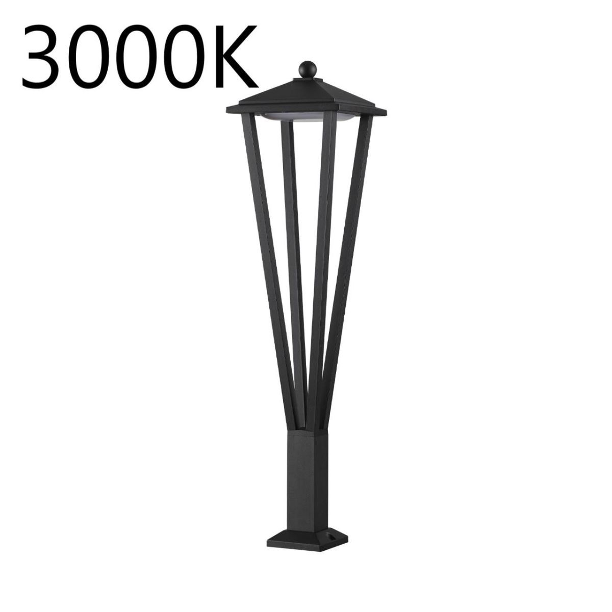 Уличный светодиодный светильник Odeon Light Bearitz 6655/12GL3