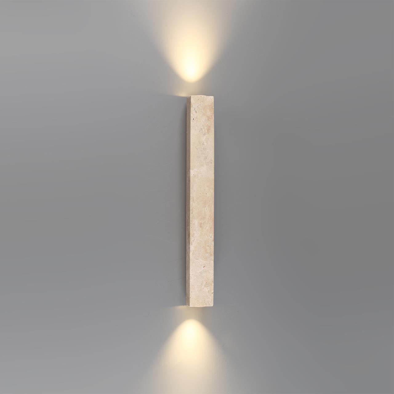 Настенный светодиодный светильник Odeon Light Travertino 6625/10WL