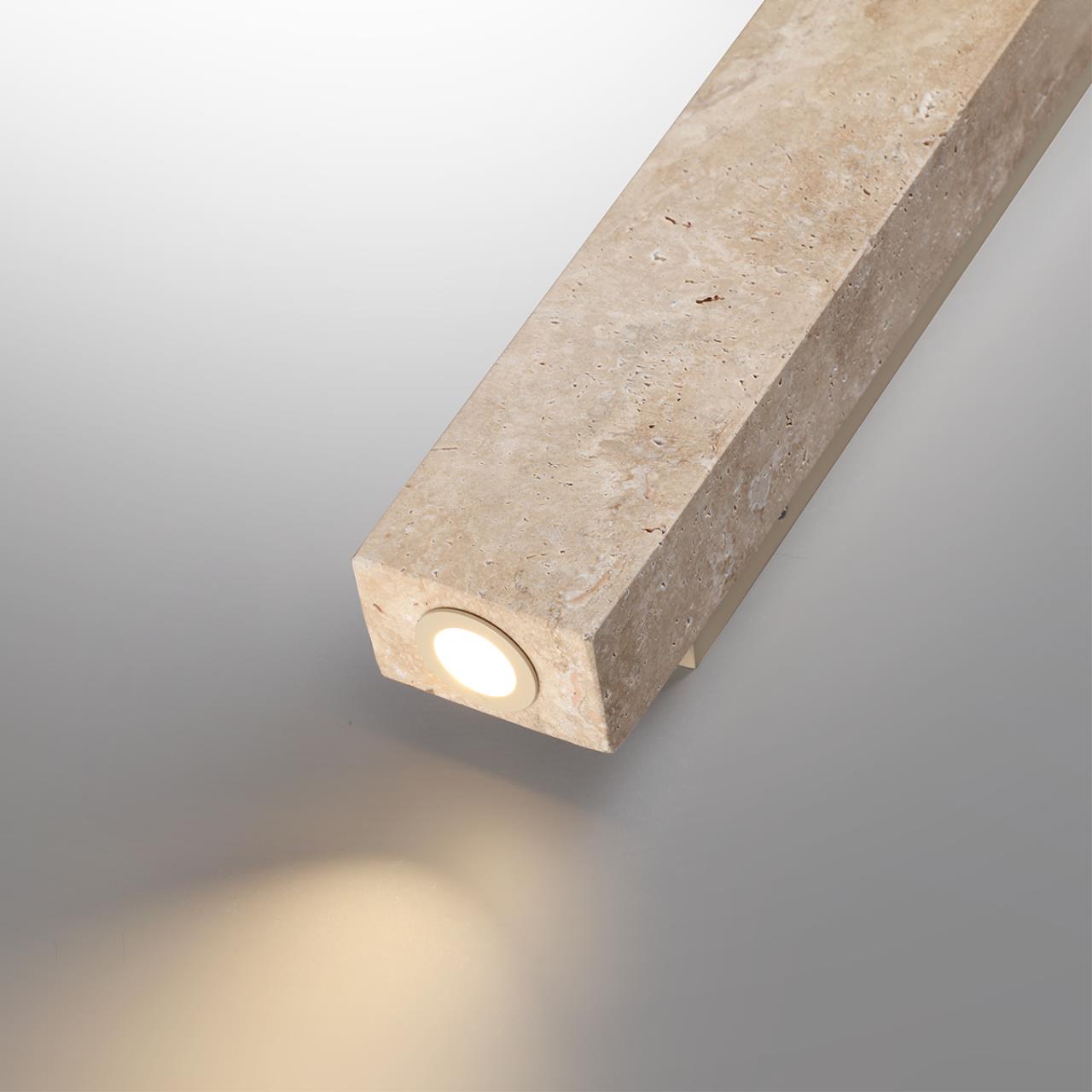 Настенный светодиодный светильник Odeon Light Travertino 6625/10WL