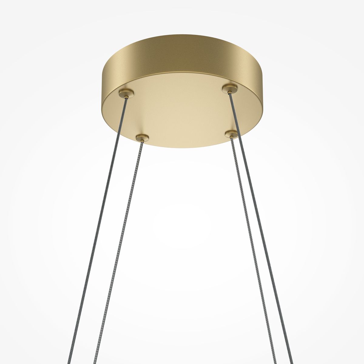 Подвесная светодиодная люстра Maytoni Halo MOD244PL-L50BSK