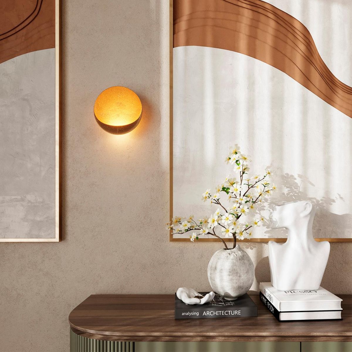 Настенный светодиодный светильник Odeon Light Vela 7004/7WL
