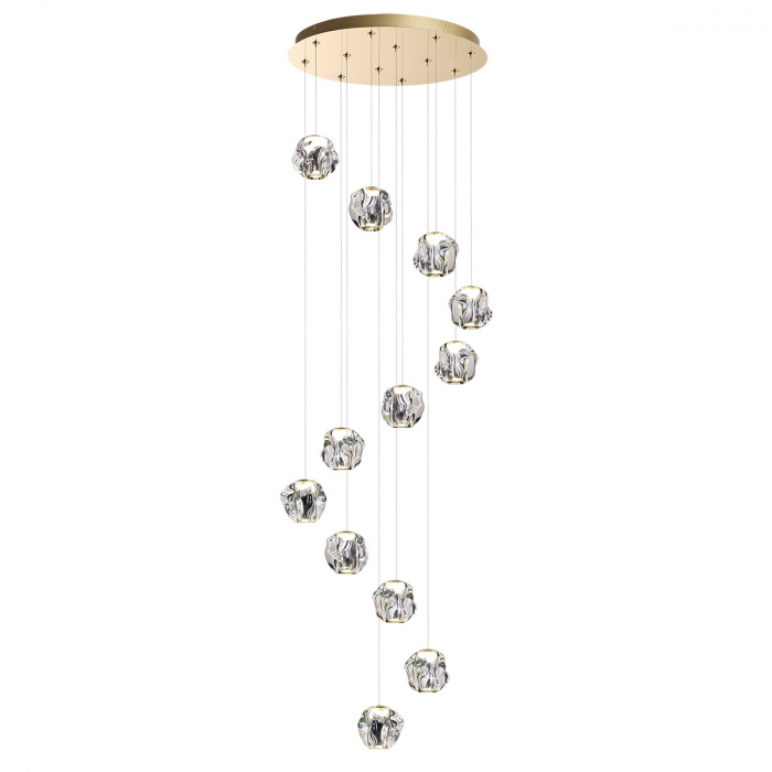 Каскадная светодиодная люстра Odeon Light Jemstone 5085/60L