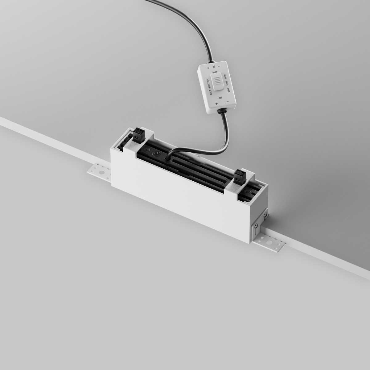 Встраиваемый светильник Maytoni Basis DL066-12W3-6K-TRS-W