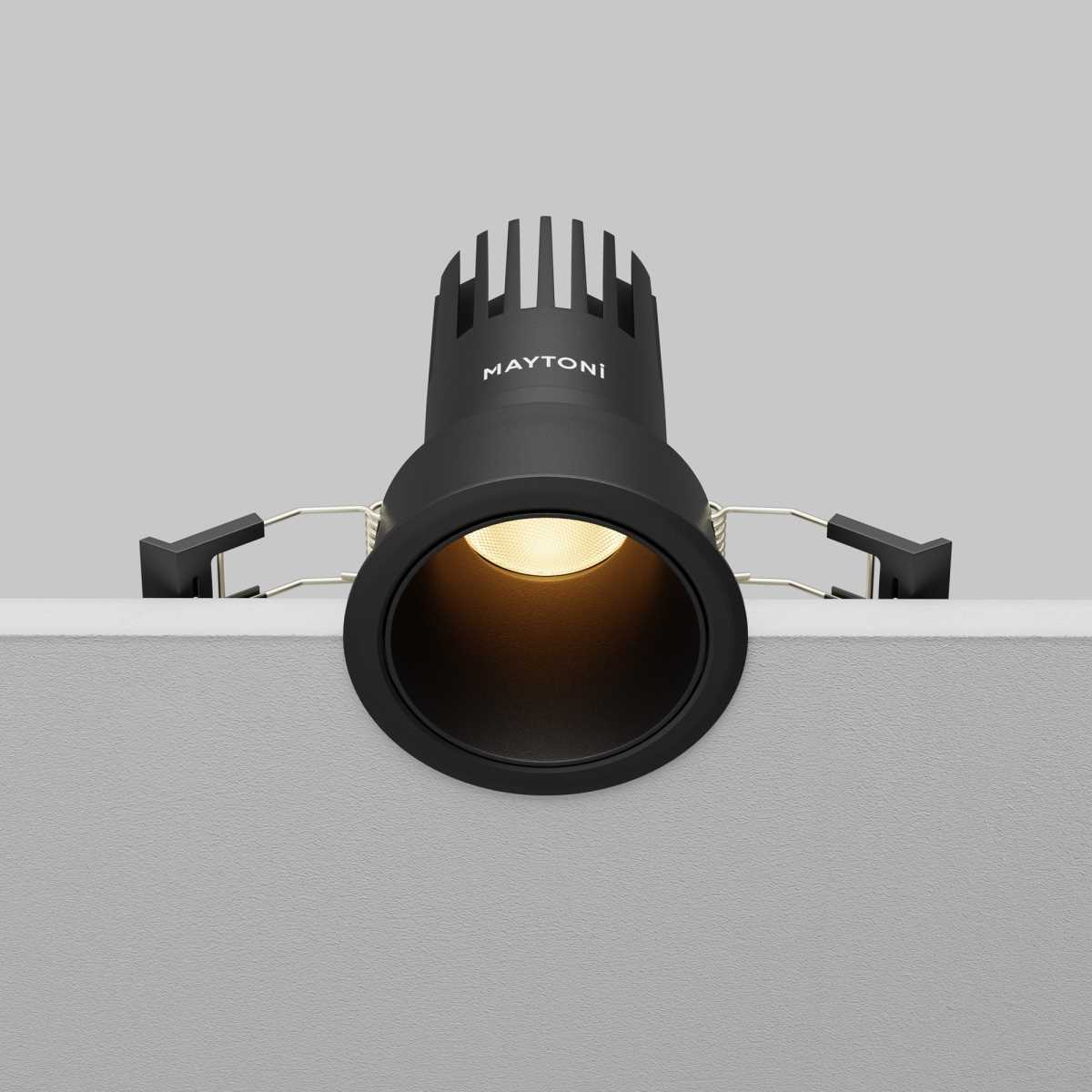 Встраиваемый светильник Maytoni Dip DL116-10W-2.7K-B