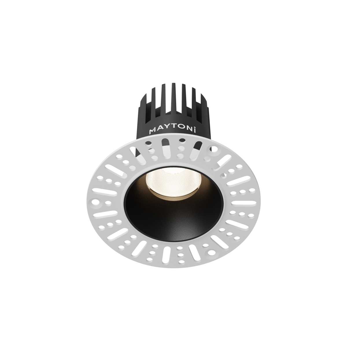 Встраиваемый светильник Maytoni Dip DL119-10W-4K-TRS-B