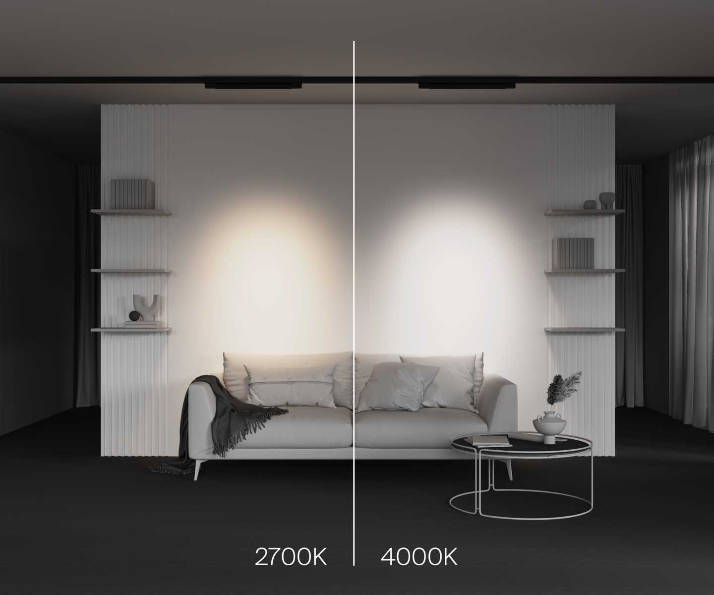 Трековый светодиодный светильник Maytoni Points TR195-3-20W2.7K-M-B