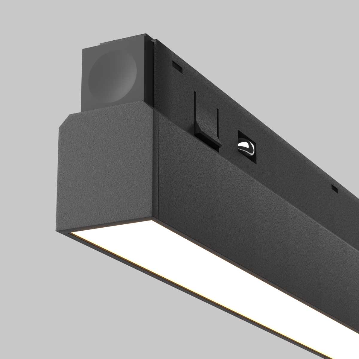 Трековый светильник Maytoni Basis TR030-4-30WTW-DSZ-B