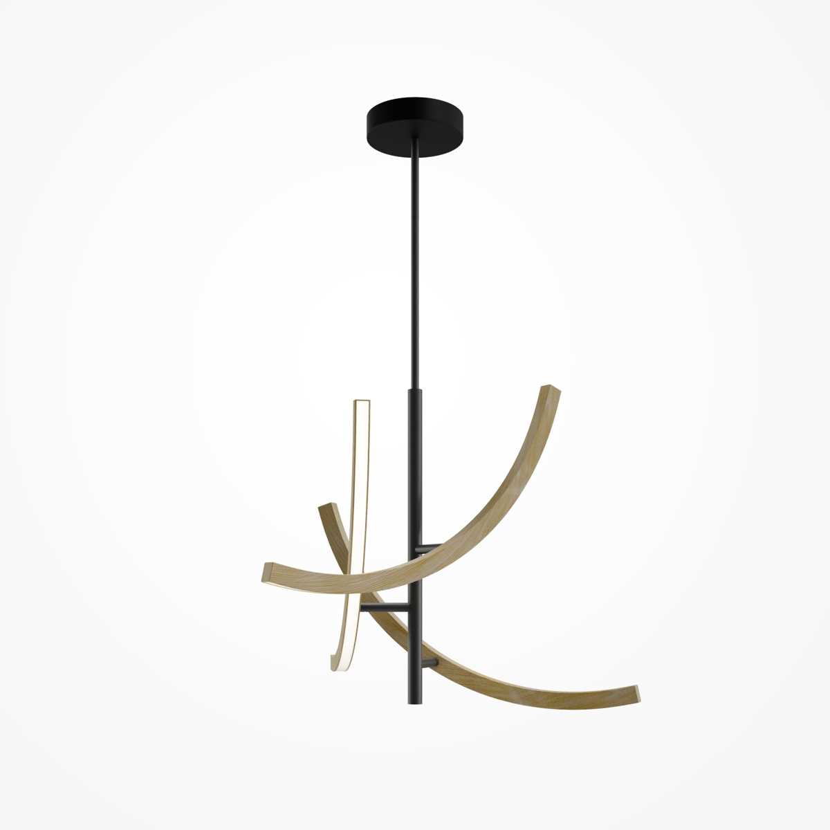 Подвесной светильник Maytoni Wabi MOD428PL-L27BK